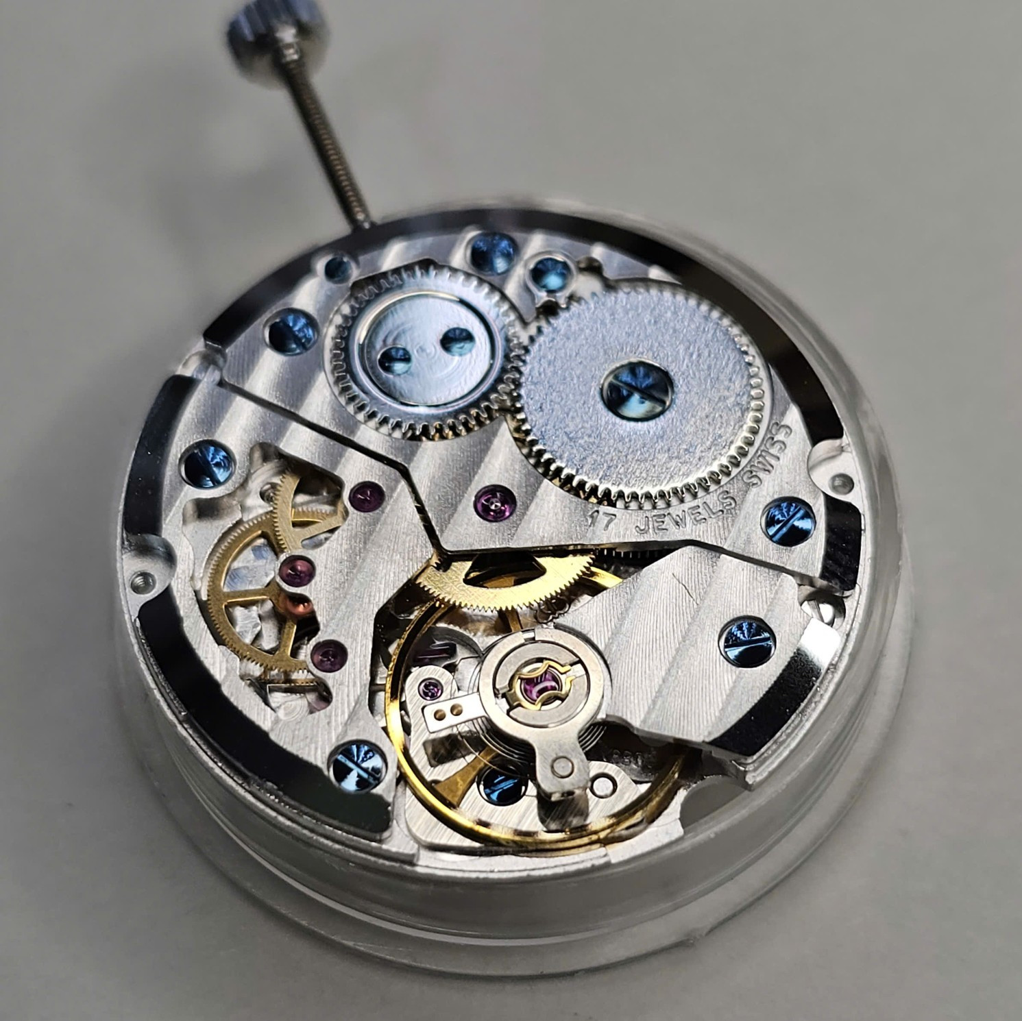 Genuine ETA 7001 / Peseux 7001 – Swiss Manual Hand-Wind Movement – Small Seconds