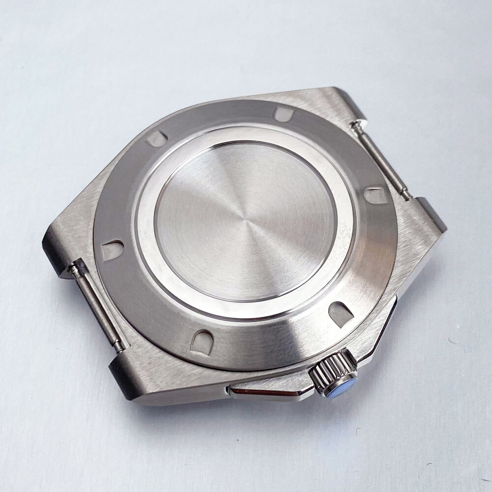 40mm Steel Case Fit for Engineer NH35 ETA2824 PT MenWatch Parts Sapphire Crystal