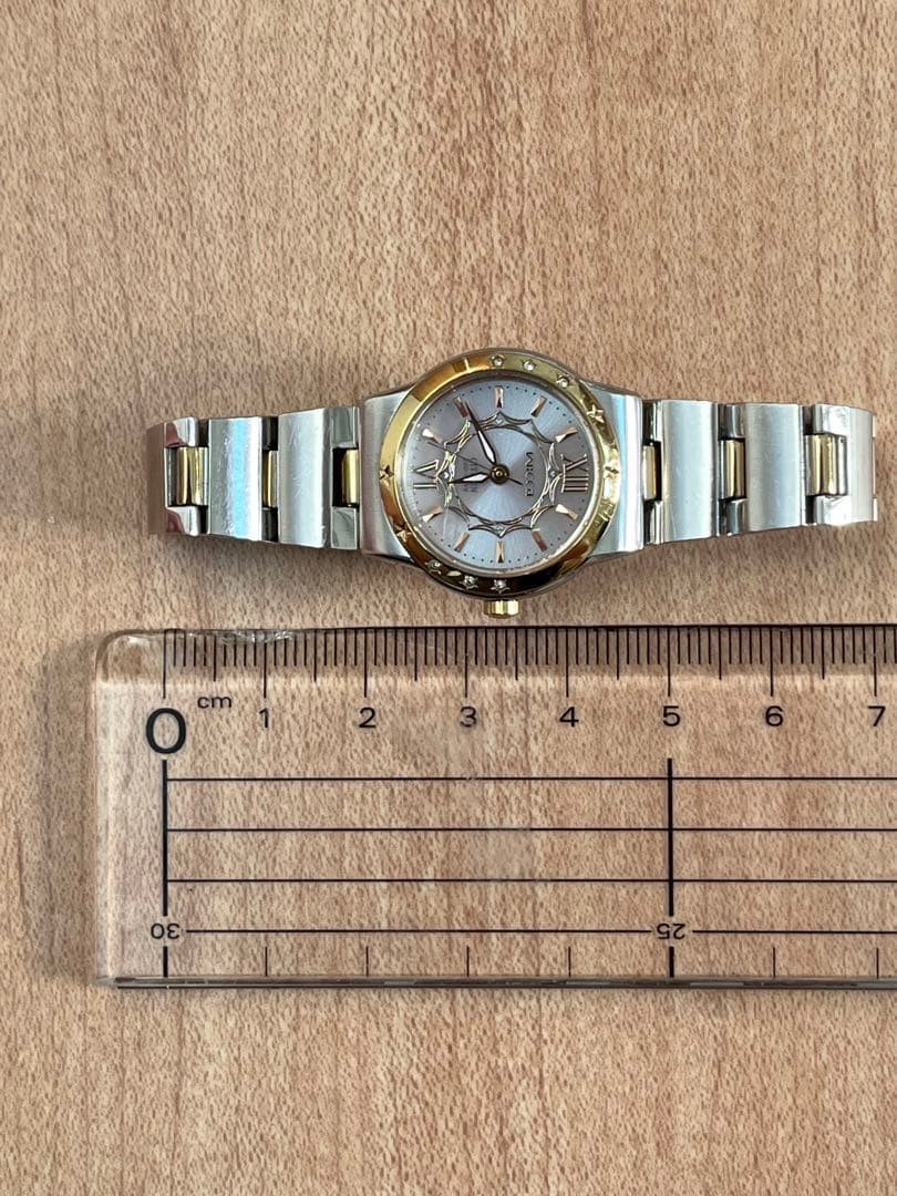 Working condition CITIZEN Wicca wristwatch PNK E031-S042658 HST