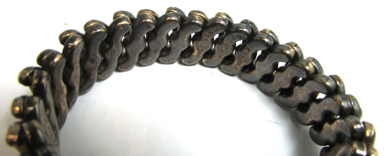 Vintage Carmen D.F.B. Sweetheart Heart Gold Filled Expansion Bracelet