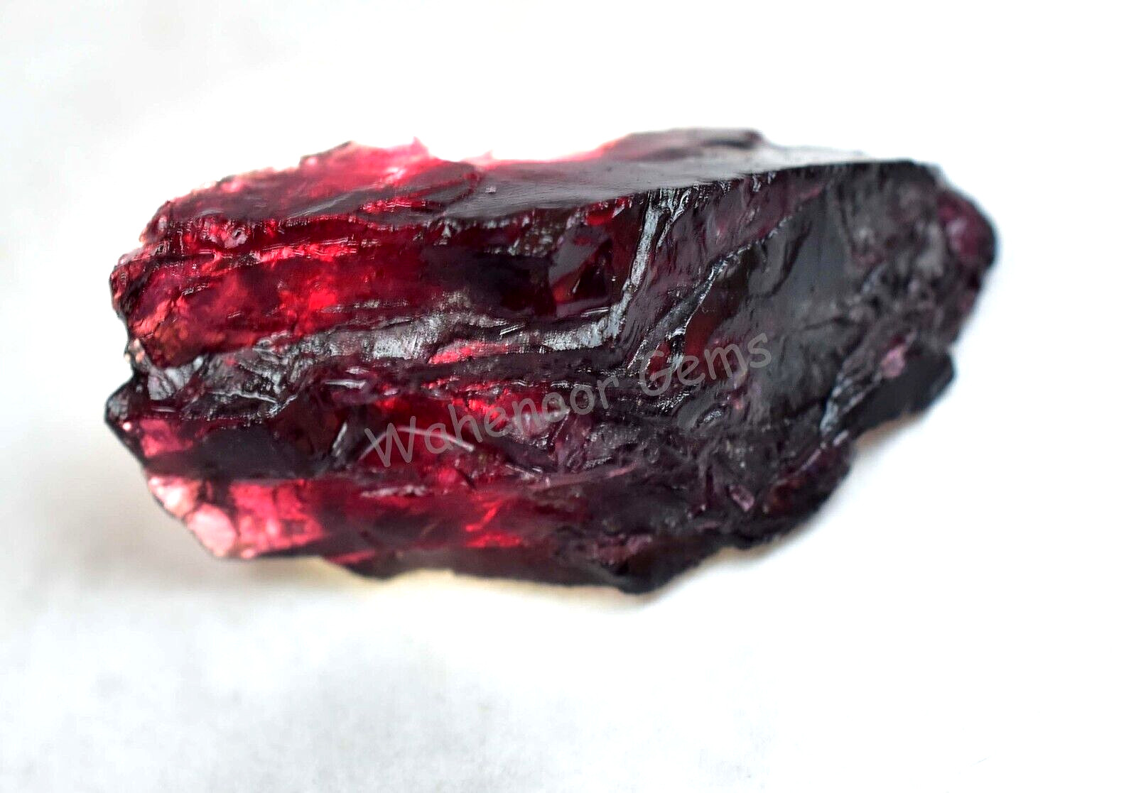 45.00 Ct Natural Red Brown Painite Rough Facet Top Quality Mogok AGL Certified