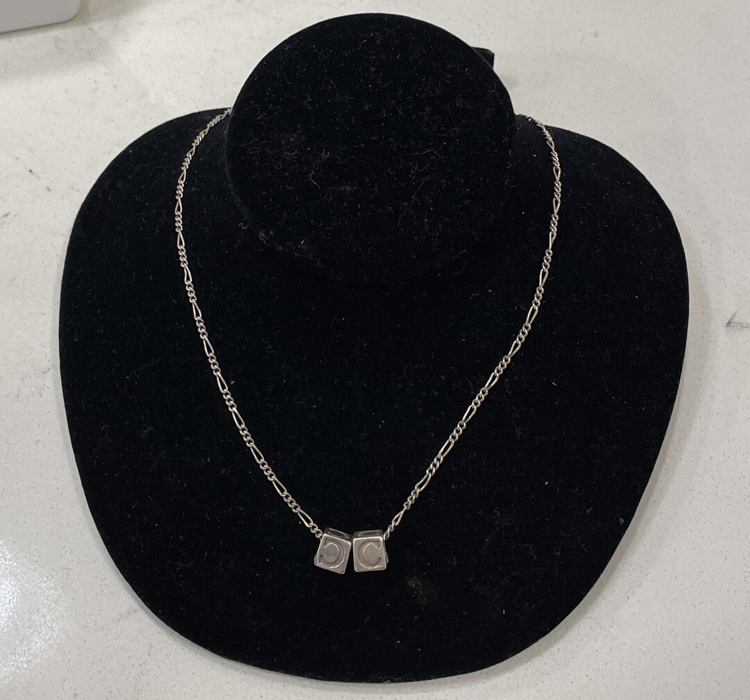 Italy 925 Sterling Silver Necklace. Approx 24”