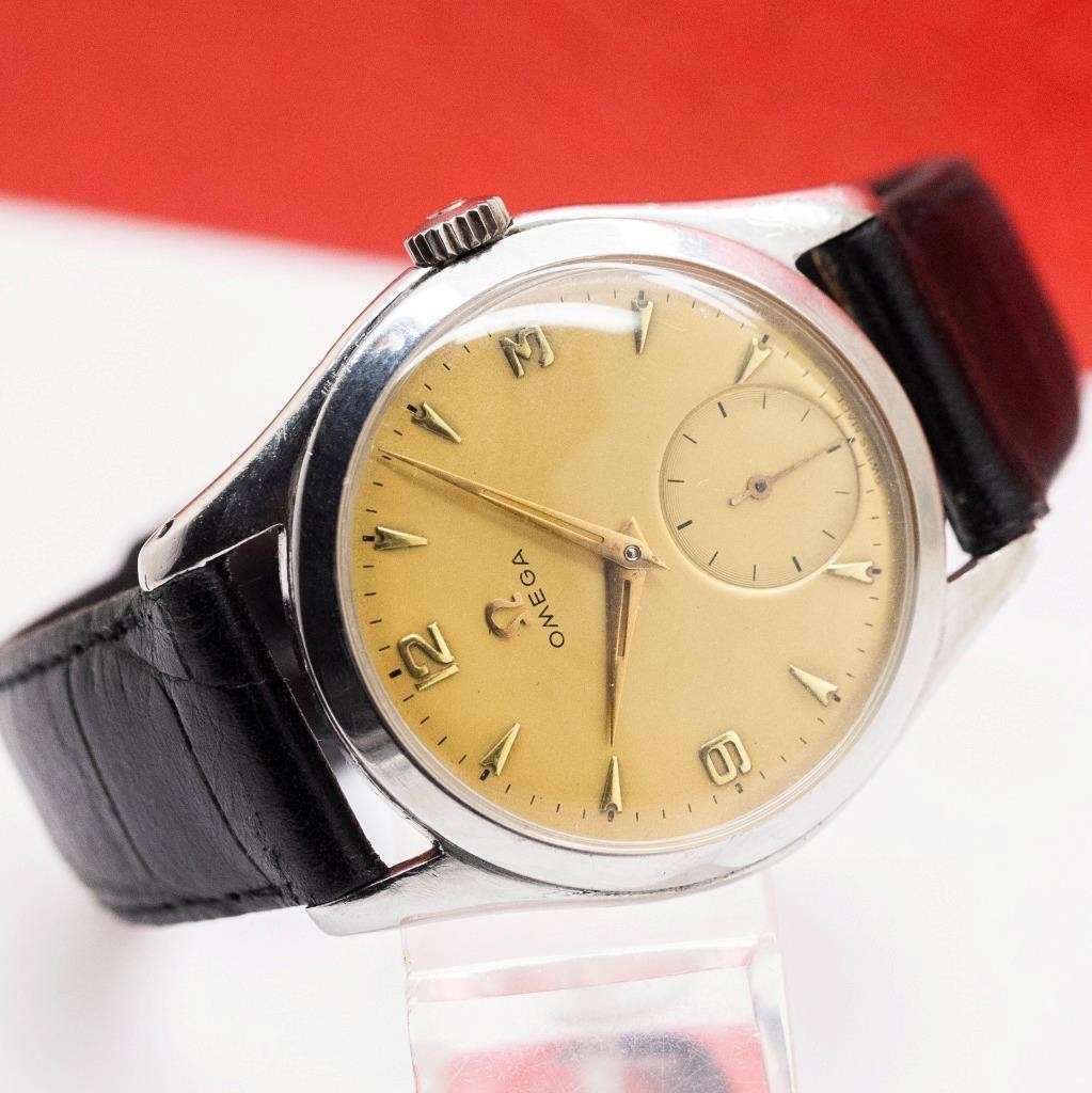 1952’s OMEGA Jumbo 2503-21 Cal. 266 Stainless Steel Manual Wind Men’s Watch 36mm