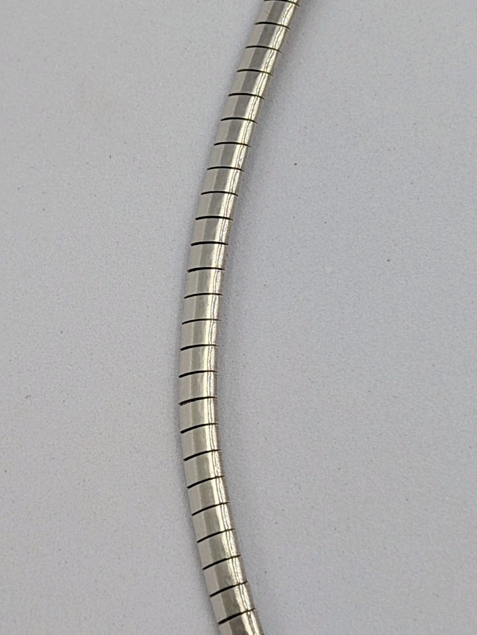 By RCI Vintage Sterling Silver 4mm Omega Italian Chain 925 Necklace 18″ – 20.1g