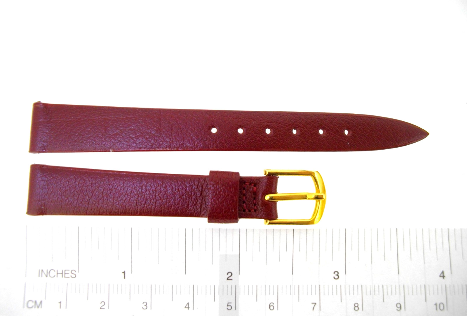 Watchband Stylecraft 12 mm SELECTED CALF SKIN Short Regular leather watch strap