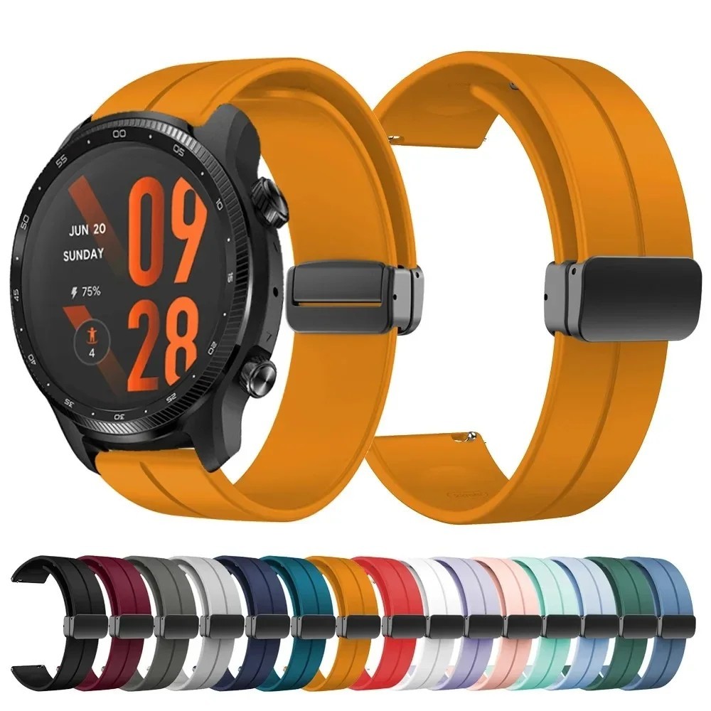 Correa de silicona 20/22mm para reloj – Banda repuesto smartwatch,