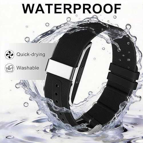 Silicone Compatible with Hume Band Replacement,Adjustable Clasp Buckle