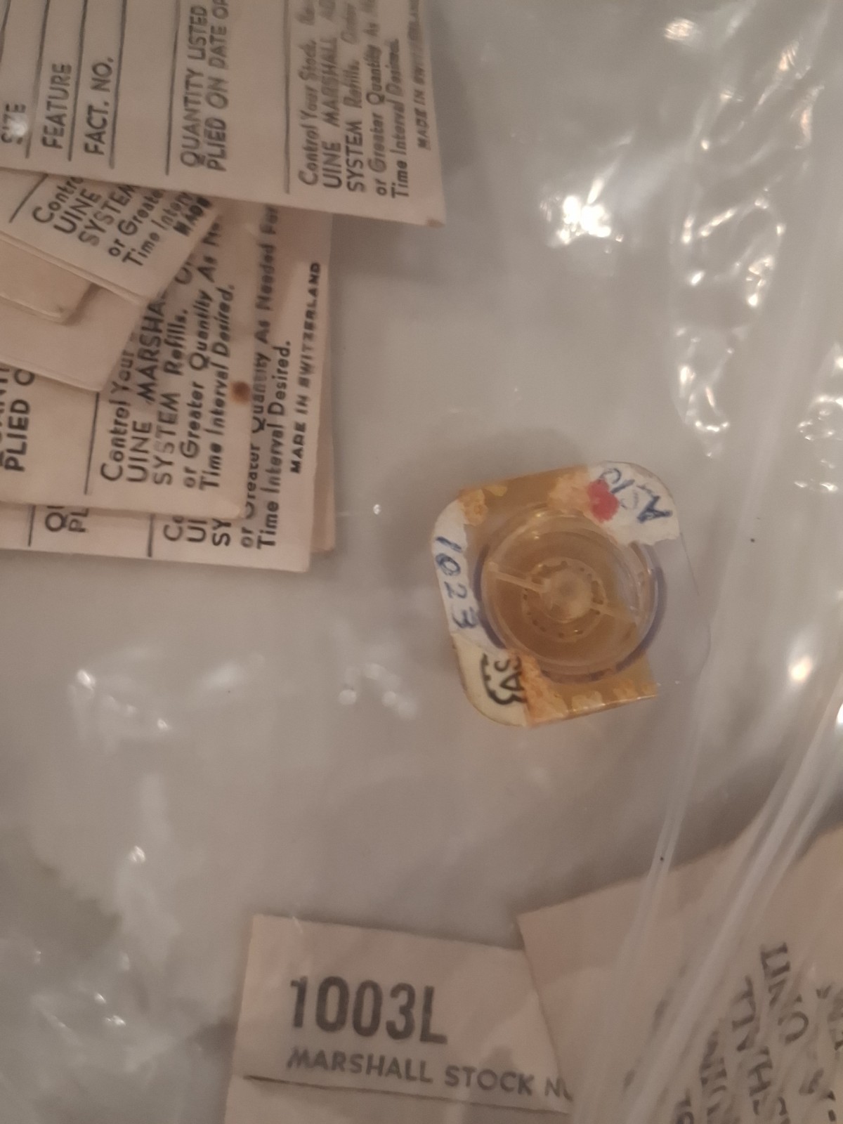 🔥 Huge Vintage Watchmaker Parts Lot 46 Stem Envelopes NOS + Extras