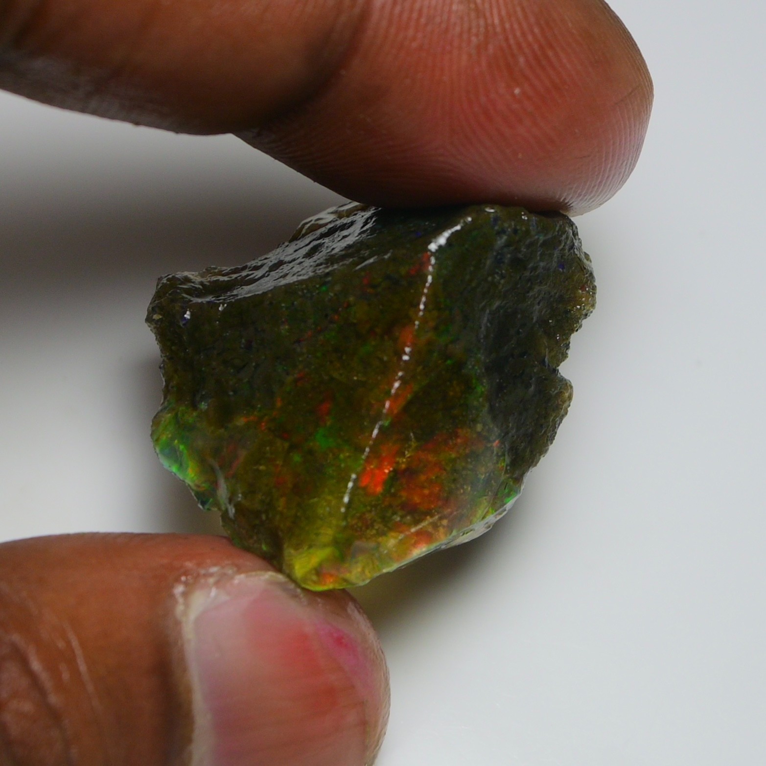 Opal Rough 40.55 Ct Natural Ethiopian Raw, Crystal Opal Specimen, Opal Gemstone