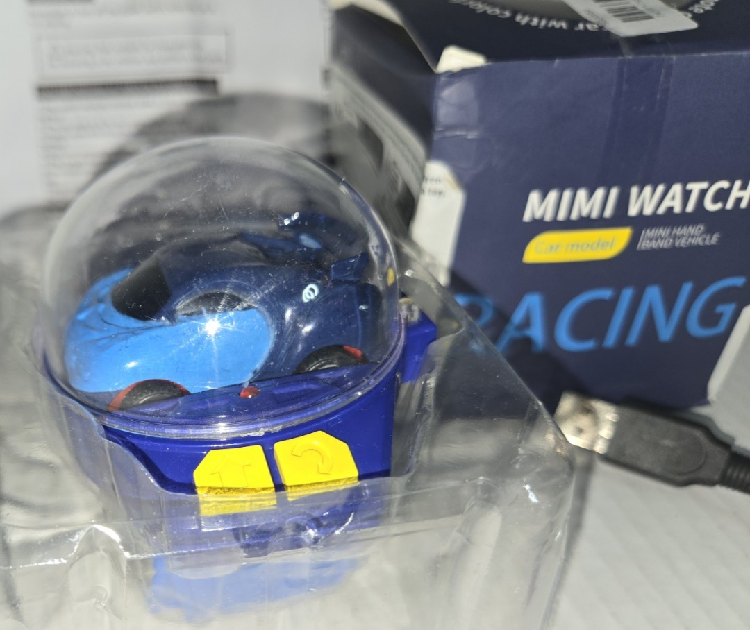 MIMI Watch Remote Control Car Toy for Kids, Mini 2.4 Ghz Racing Game in Box