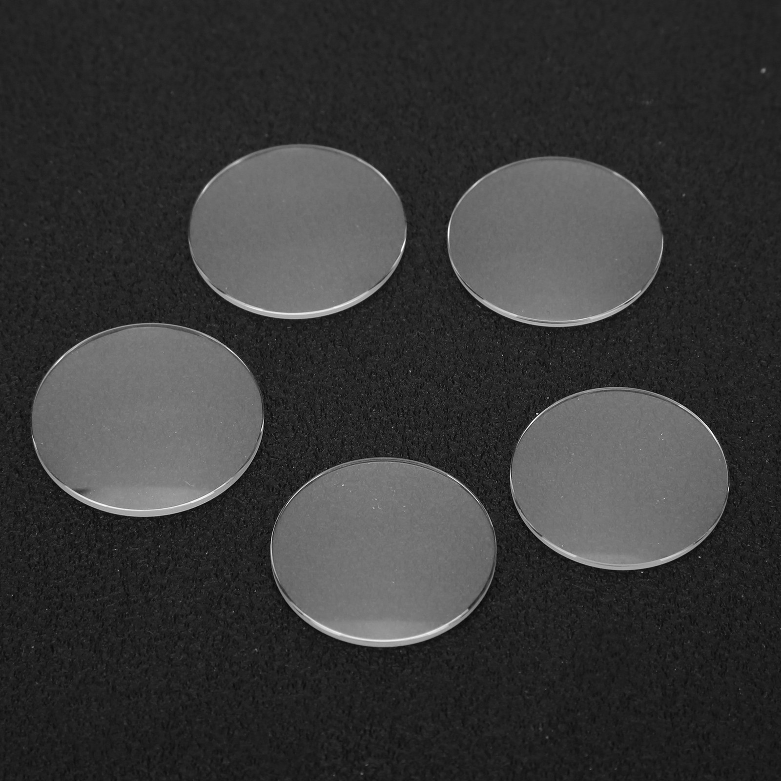 5PCS 25.5mm-27.5mm Single Dome Sapphire Watch Crystal Glass 1.7mm Thickness❀