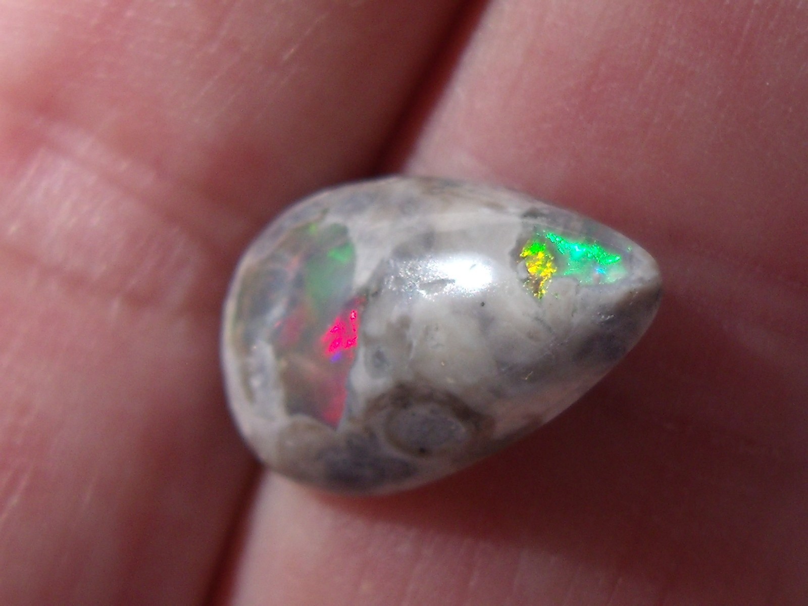 4.76 Ct. Mexican Cantera Fire Opal Cabochon