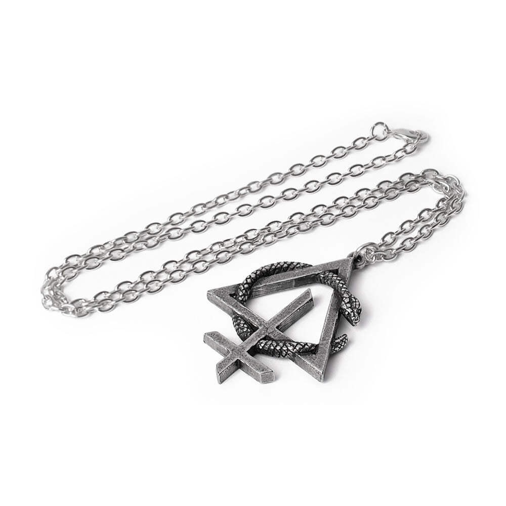 Alchemy of England Behemoth Opvs Contra Natvram Pendant Pewter Necklace PP526