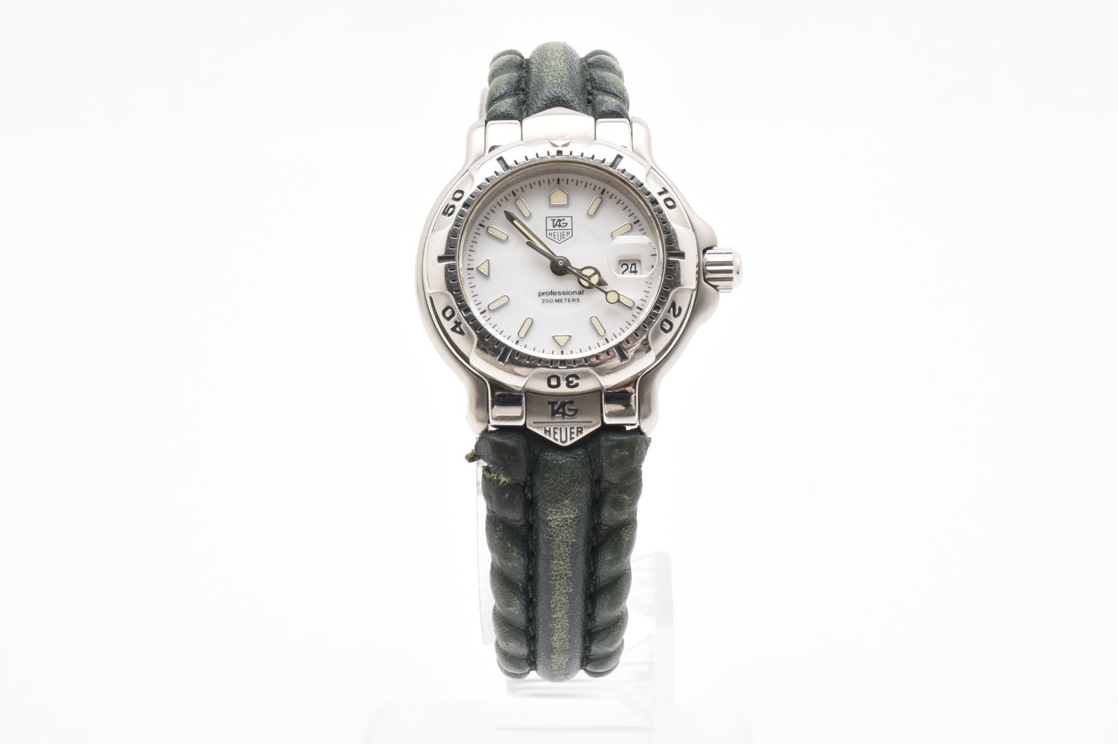 [NEAR MINT] TAG HEUER Professional 6000 WH1311-K1 Black 28mm Ladies Quartz Watch