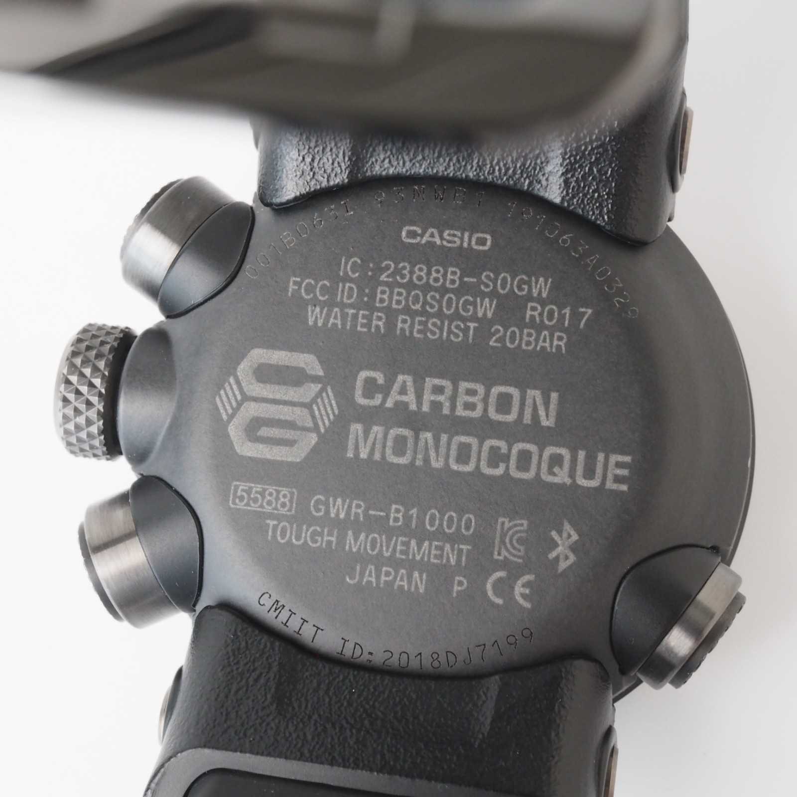 Casio G-Shock GRAVITYMASTER GWR-B1000-1AJF Solar Bluetooth Radio Men’s Used Box