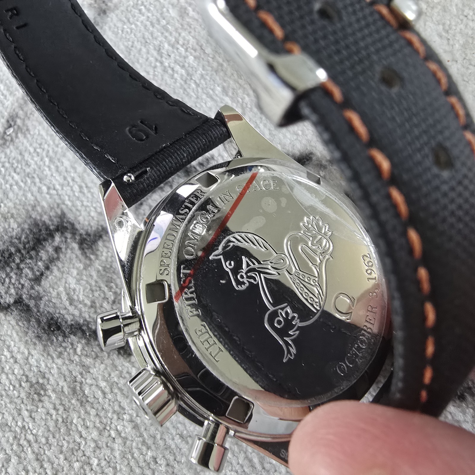 Omega Speedmaster First Watch In Space 39.7mm [COMPLETE] Black Dial Sapphire