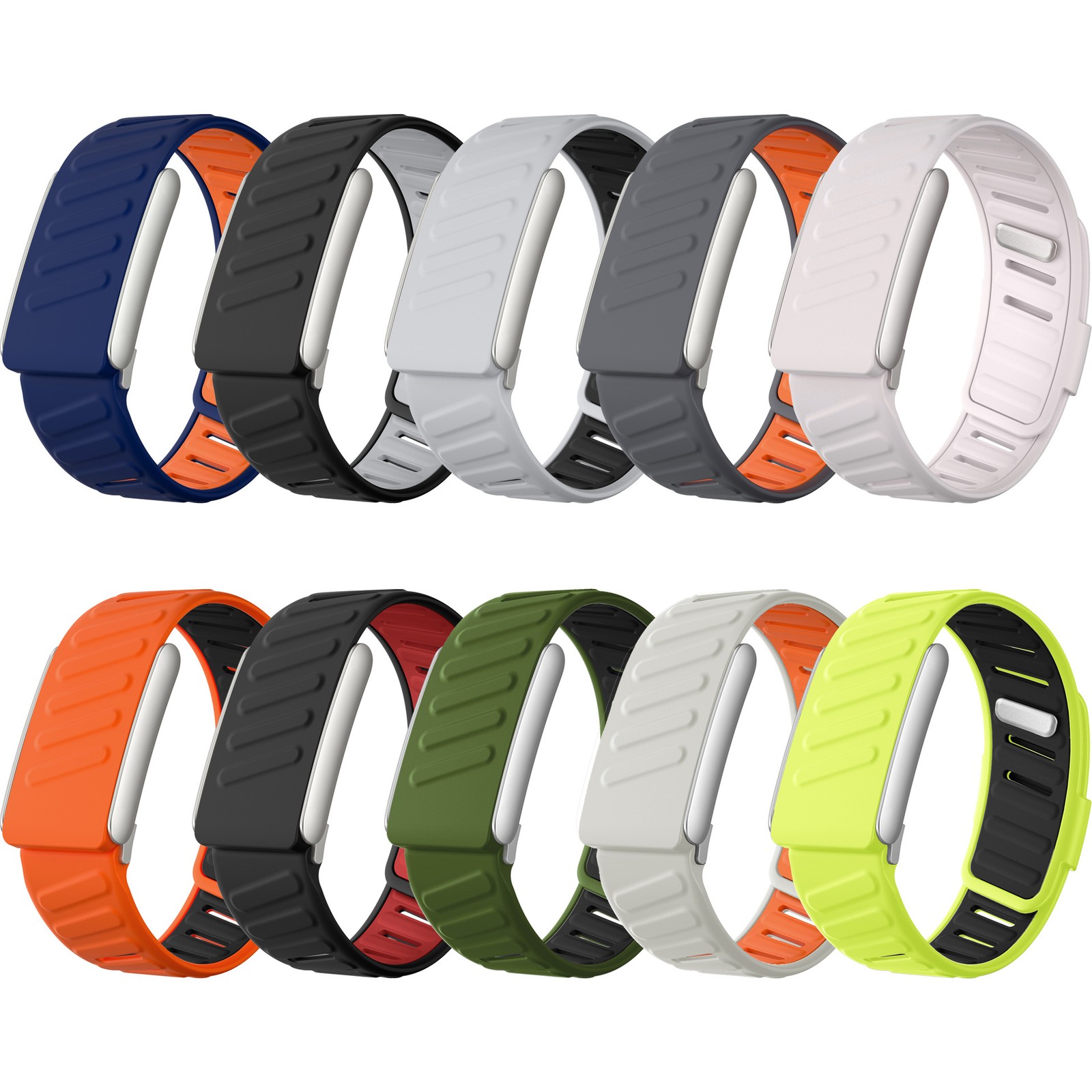 Silicone Sportflex Adjustable Strap For Whoop 4.0/5.0/5.0 MG Band Replacement