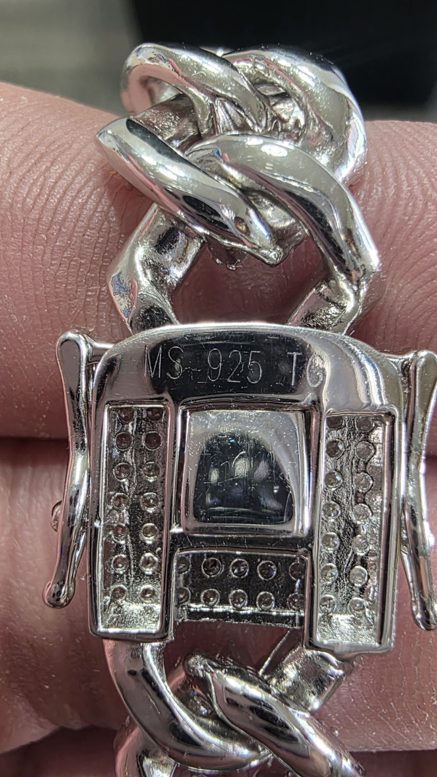 Iced Out Moissanite 14mm / 24″ Miami Cuban Monaco Chain 925 Silver Passes Tester