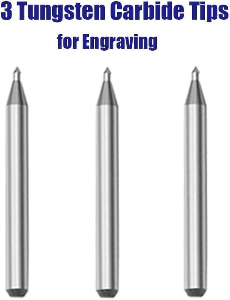 Electric Engraving Pen Etching Tool | Tungsten Carbide Tip | | Stencil | Corded