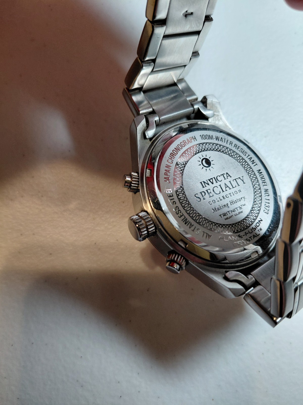 Invicta Specialty Collection Flame Fusion Crystal 100m Resist Model 11373
