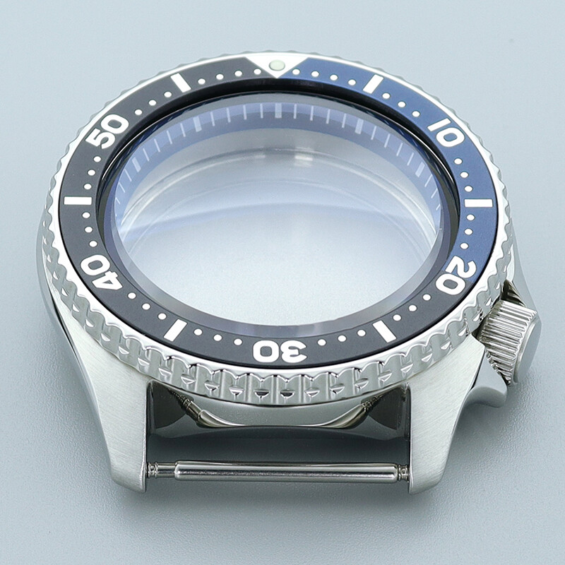 42.5mm Stainless Steel Seiko SKX007 Watch Case Mod For Seiko Nh35 Nh36 Movement