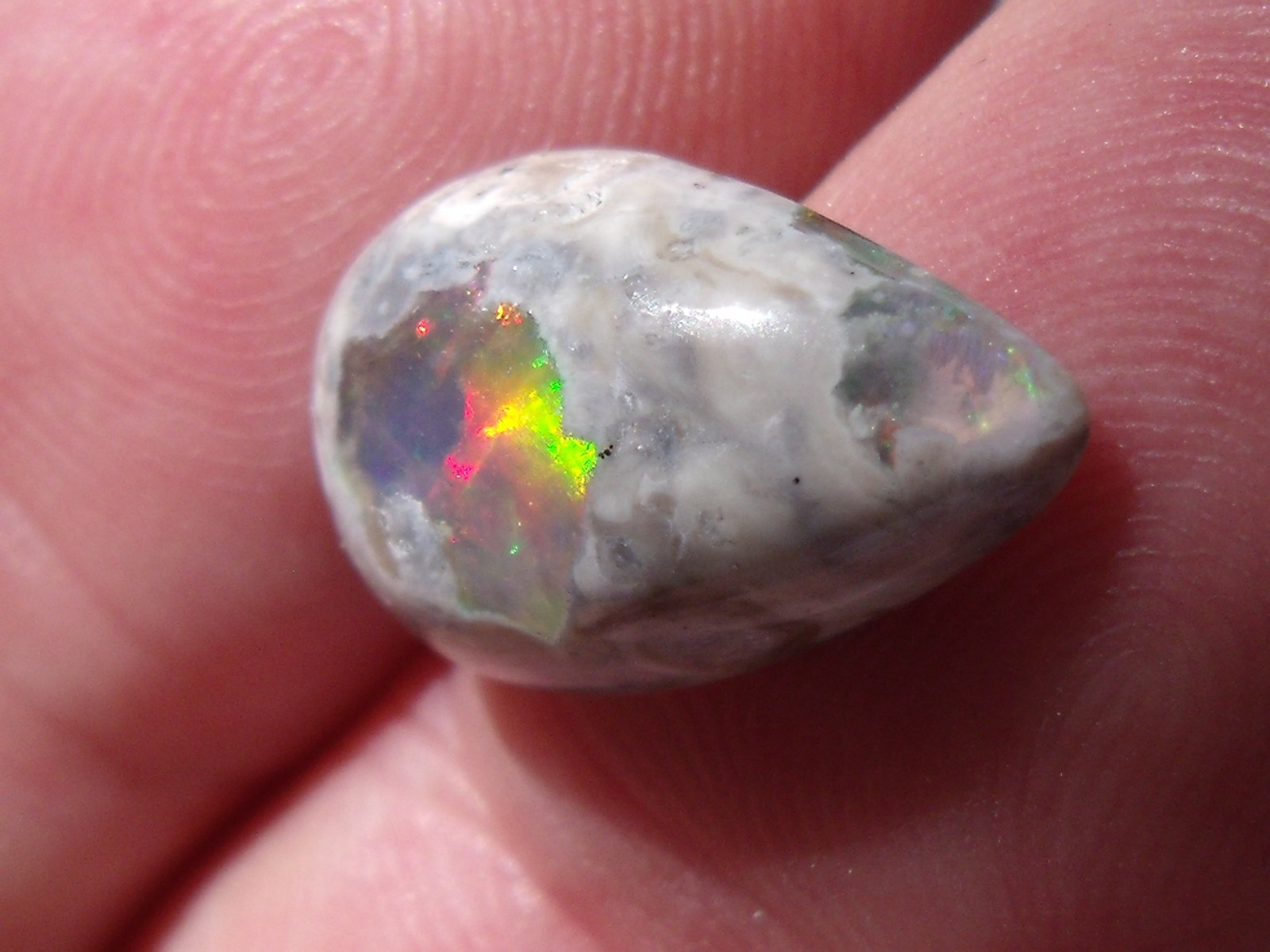 4.76 Ct. Mexican Cantera Fire Opal Cabochon