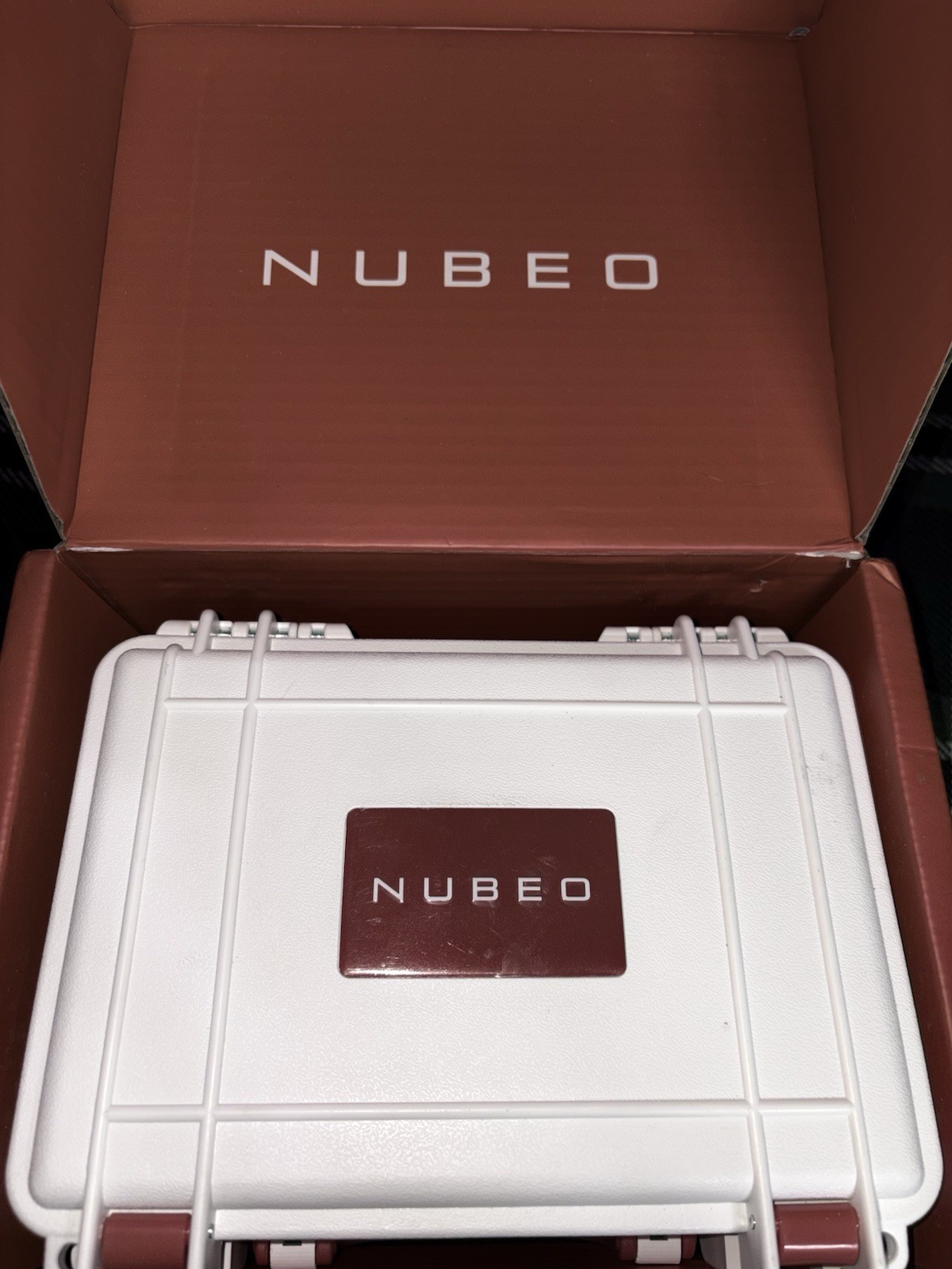 Nubeo Mens Opportunity Automatic Forged Carbon Fiber Limted Edition Watch Green