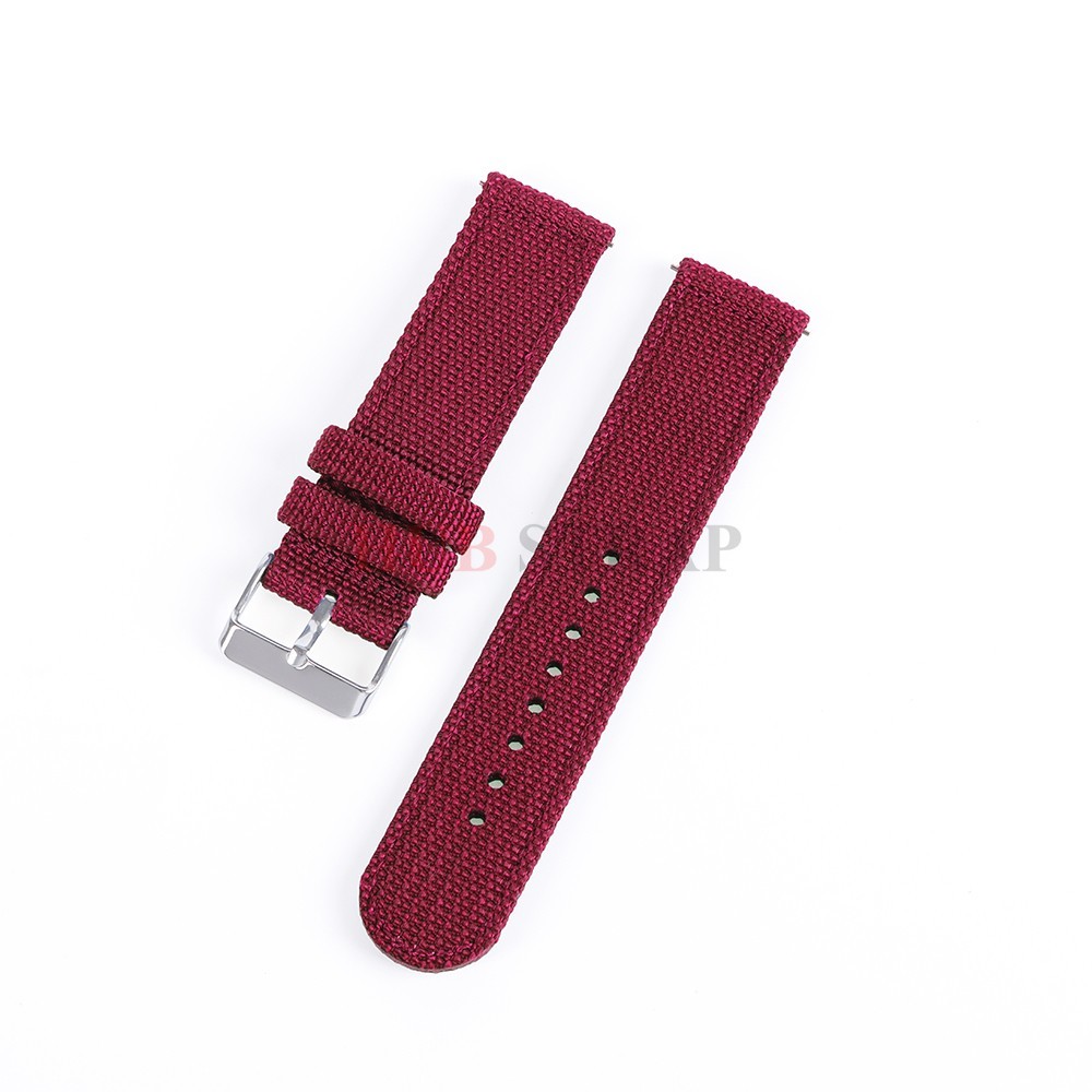 “Nylon Woven Watch Band 18mm 20mm 22mm 24mm – Quick Release Military Strap”