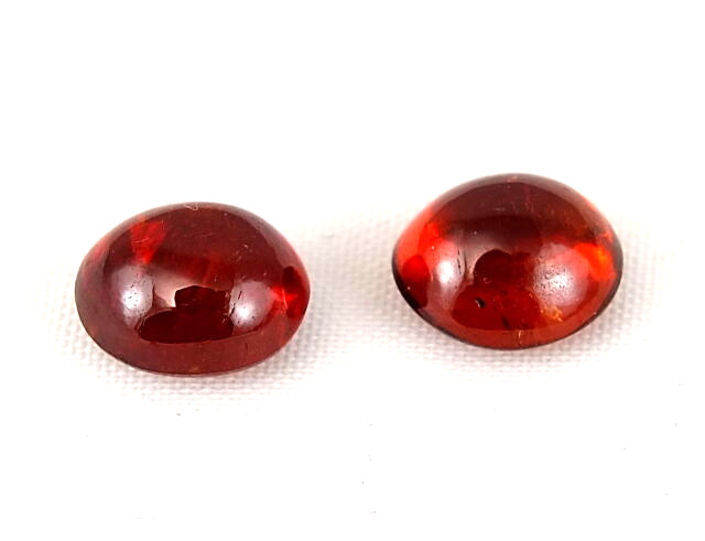 Shola Genuine 9.79 Ct Natural Red Orange Spessartine Mandarin Garnet Pair