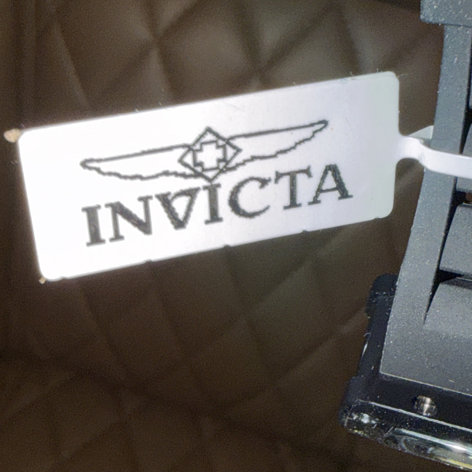 Invicta Racing Valxor 40mm Unisex Watch Black Gold Flame Fusion Crystal 69771