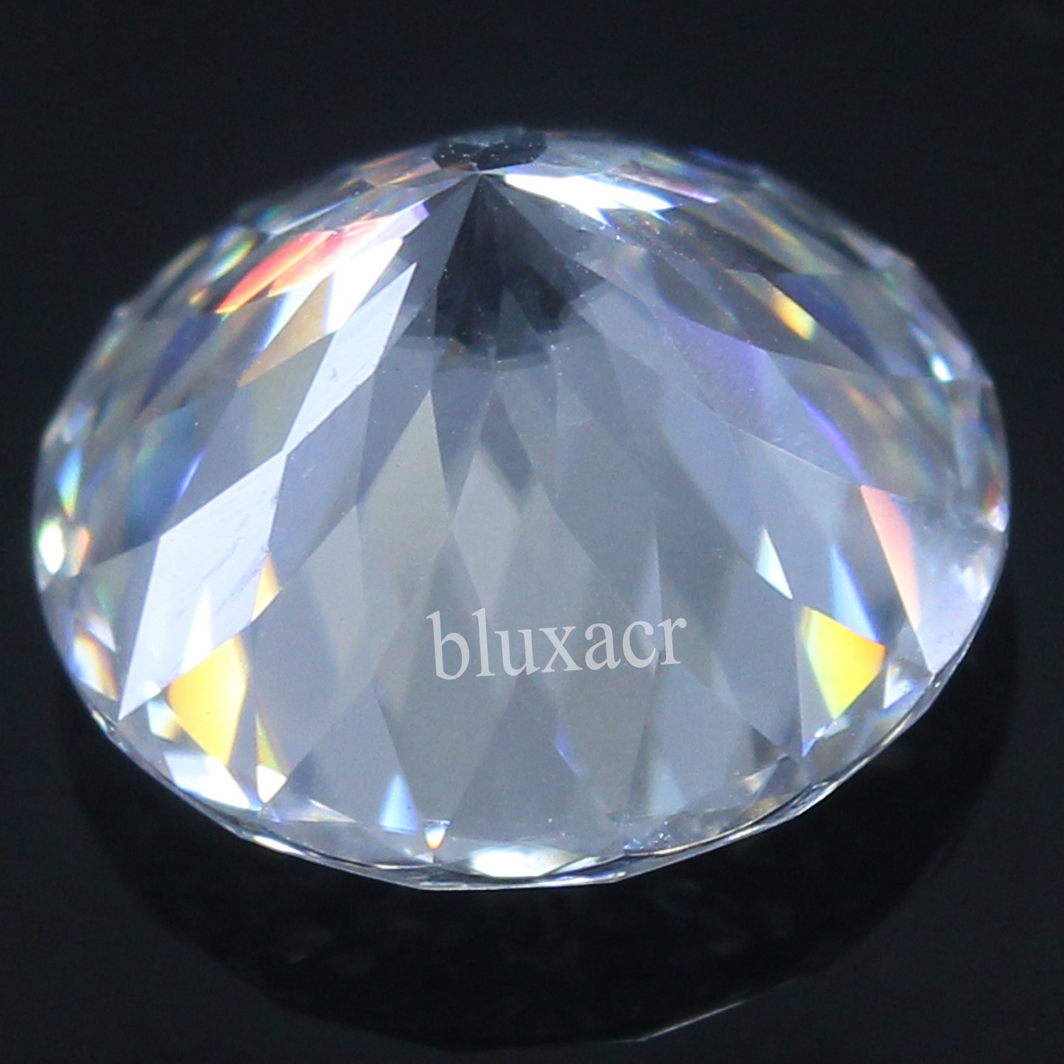 Certified DE Color VVS1 Natural 7.00 MM Round 100 Facet Brilliant Cut Diamond