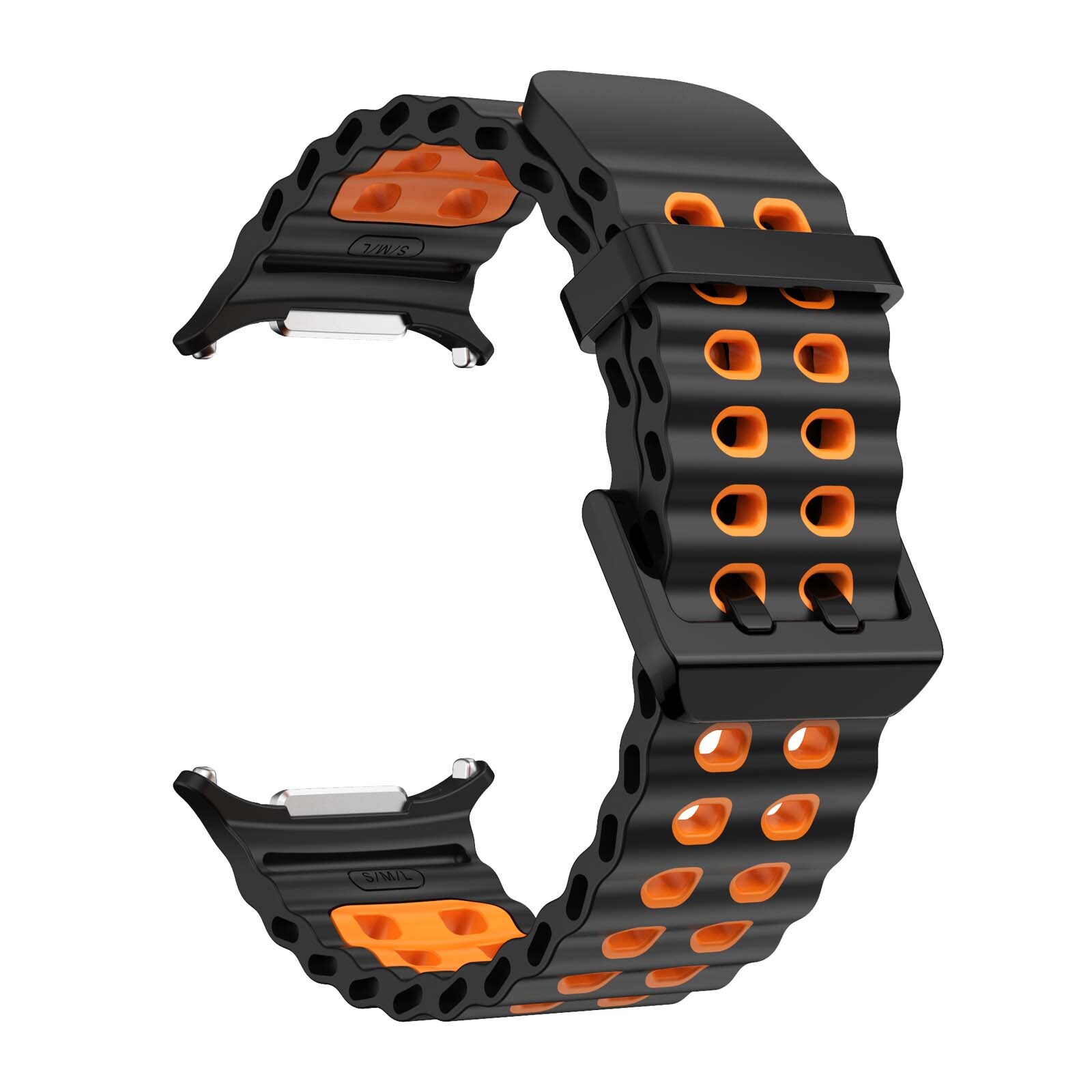 For Samsung Galaxy Watch Ultra 2 2026/2025/2024) Sport Silicone Watch Band Strap