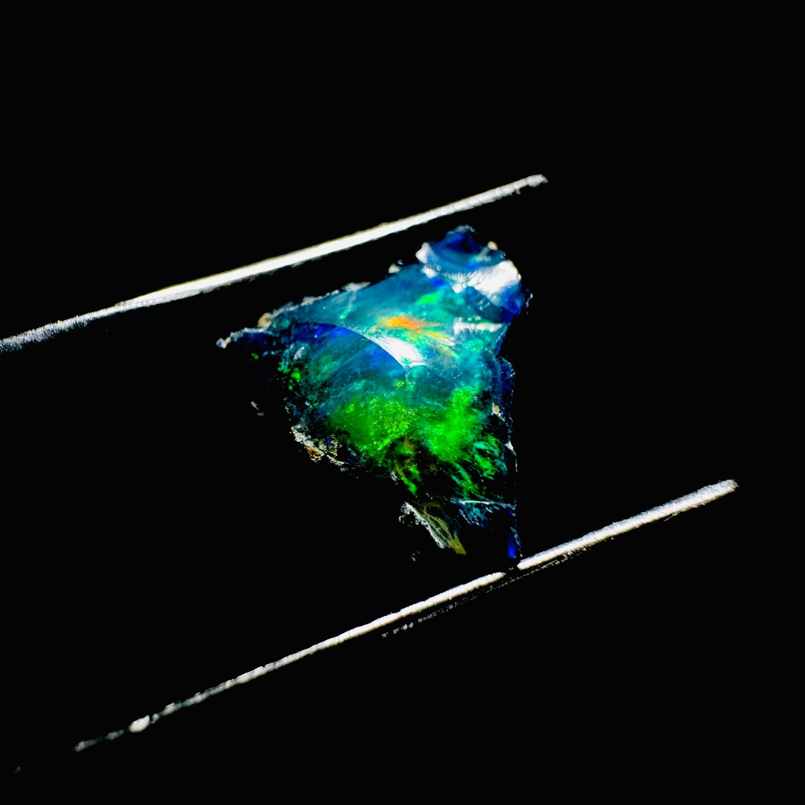 Natural Ethiopian Black Opal Rough Gemstone Loose Lapidary Uncut Rough 3.75 CTS