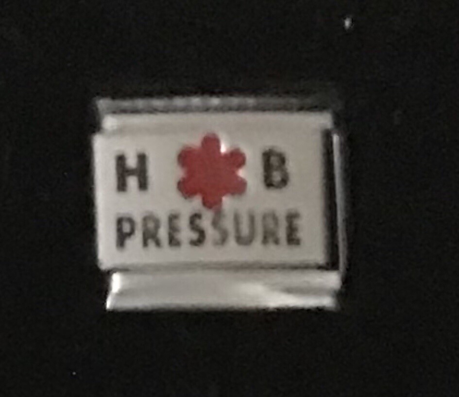 Medical High Blood Pressure 1 WHOLESALE ITALIAN CHARM Link 9MM K2022BG7