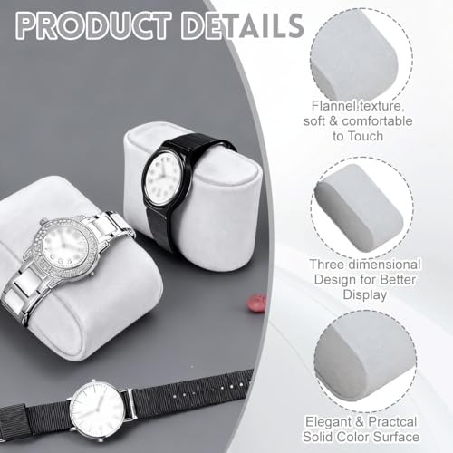 UPSTORE 6 Pcs Watch Display Pillows Bracelet Cushions Soft Watch Bracelet