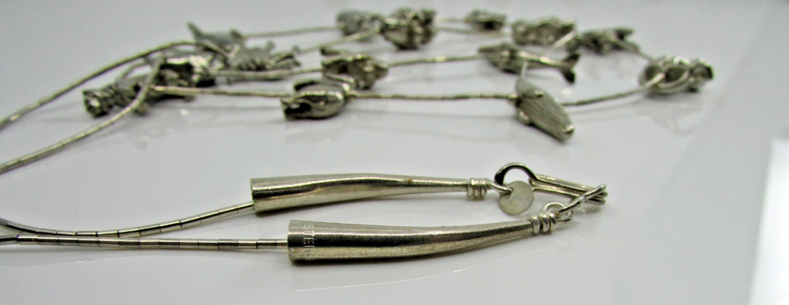 50g Endangered Species Survival Plan Sterling Silver Animal 925 Necklace 30”