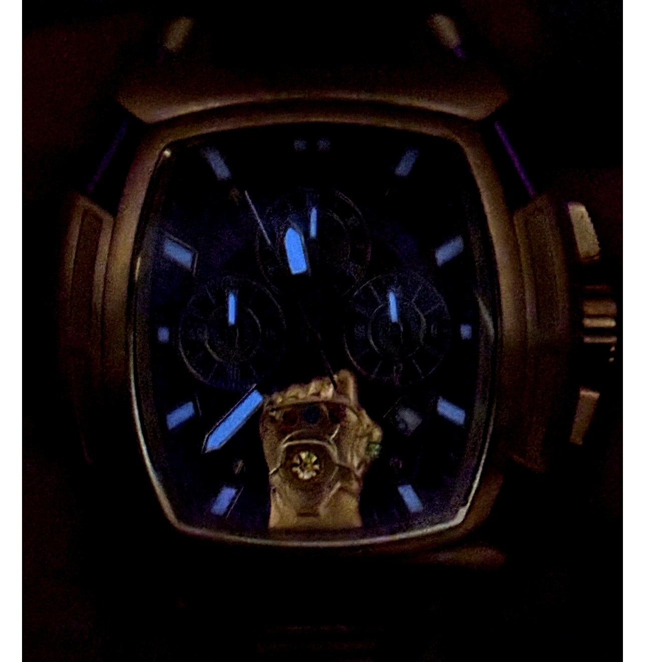Invicta Marvel Thanos 37390 Limited Edition 53mm Chronograph Watch 225/4000