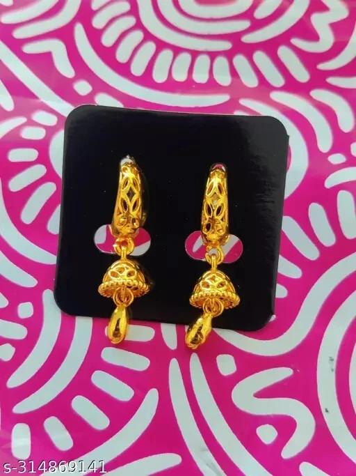 south Indian Gold Plated Earring_Combo For Women’s/Girls Pack Of 4 free shiping