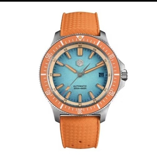 San Martin SN0118-G Automatic NH35 40mm Wristwatch NEAR MINT