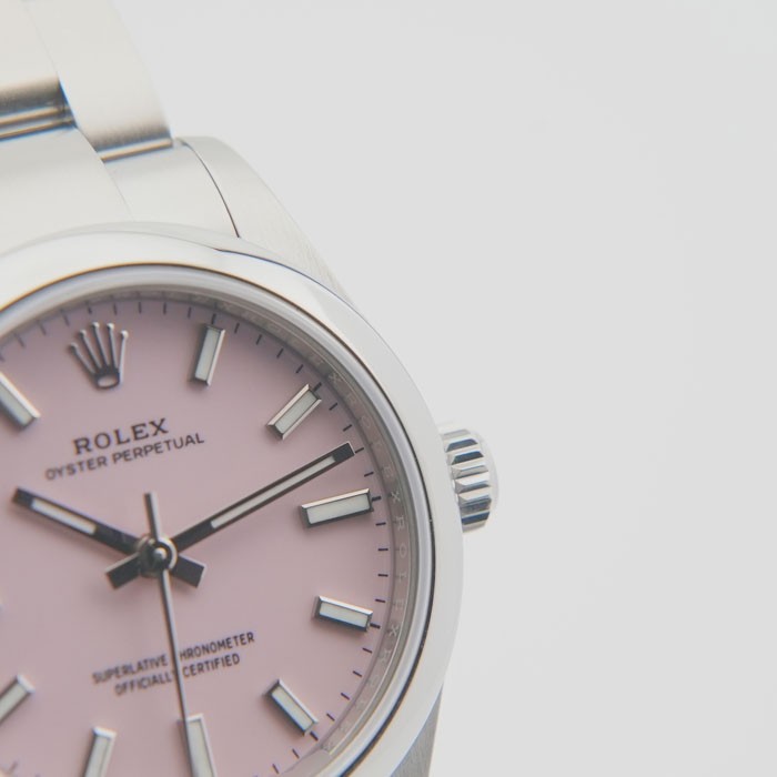 ROLEX Oyster Perpetual 31 277200 Candy Pink Warranty 2021 Box/Paper