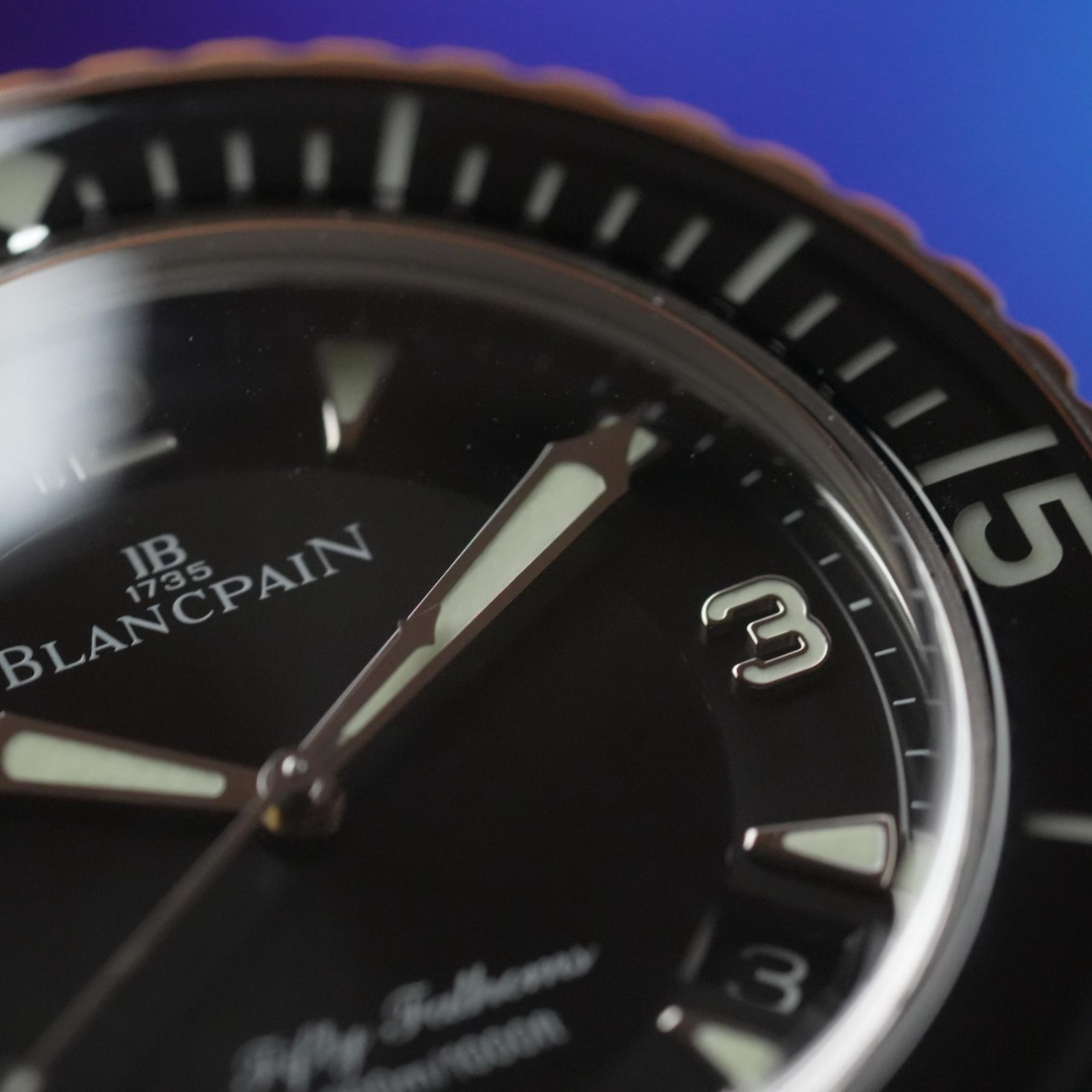24 BLANCPAIN Stainless Steel 45mm Fifty Fathoms Diver 5015-1130-52A Box Warranty