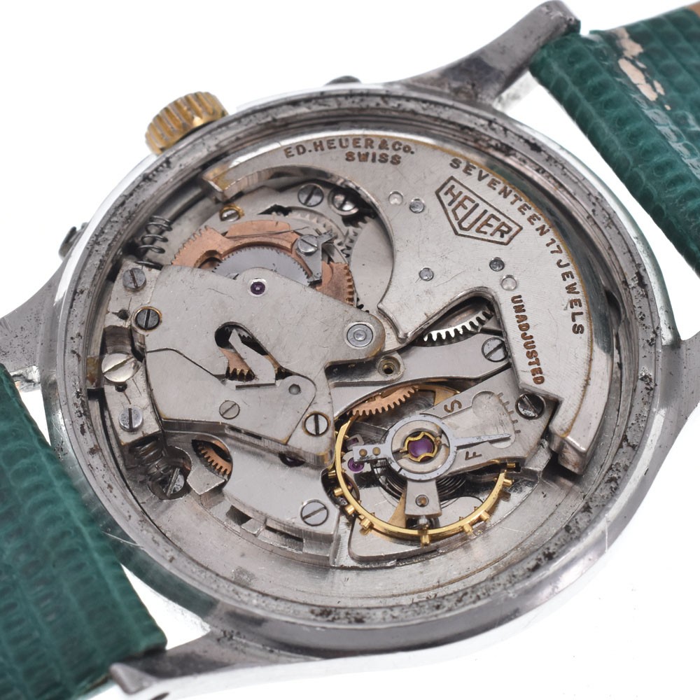 TAG HEUER W088148 vintage Bumper-type half-rotor Triple calendar Men’s O#146963