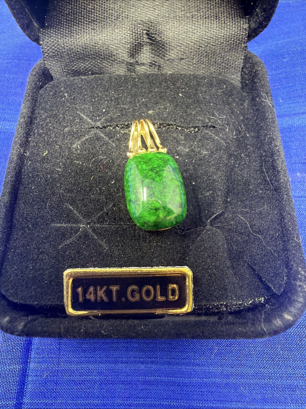 14K Imperial Gold Yellow Gold Natural Maw Sit Sit Ladies Pendant ~1.95g Mexico