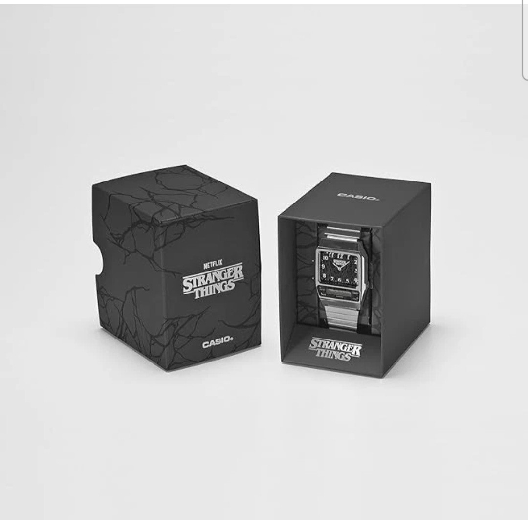 Casio AQ-800EST-1ADR Stranger Things Limited Edition Digital Analog Watch New