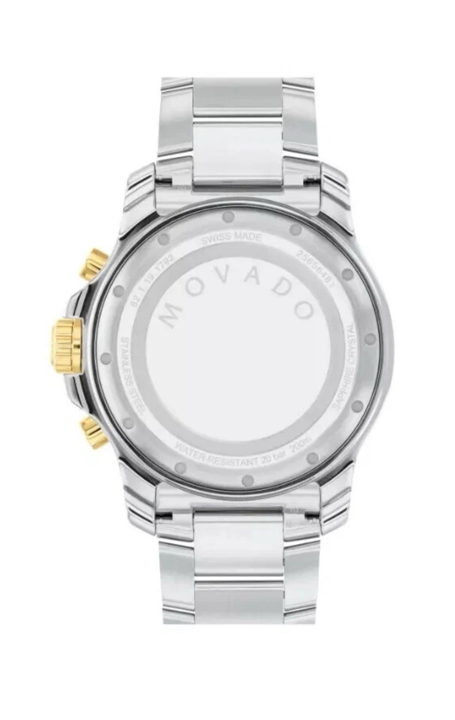 Brand New Movado Active Sport Men’s Two Tone Green Dial 42 mm Watch 2600181