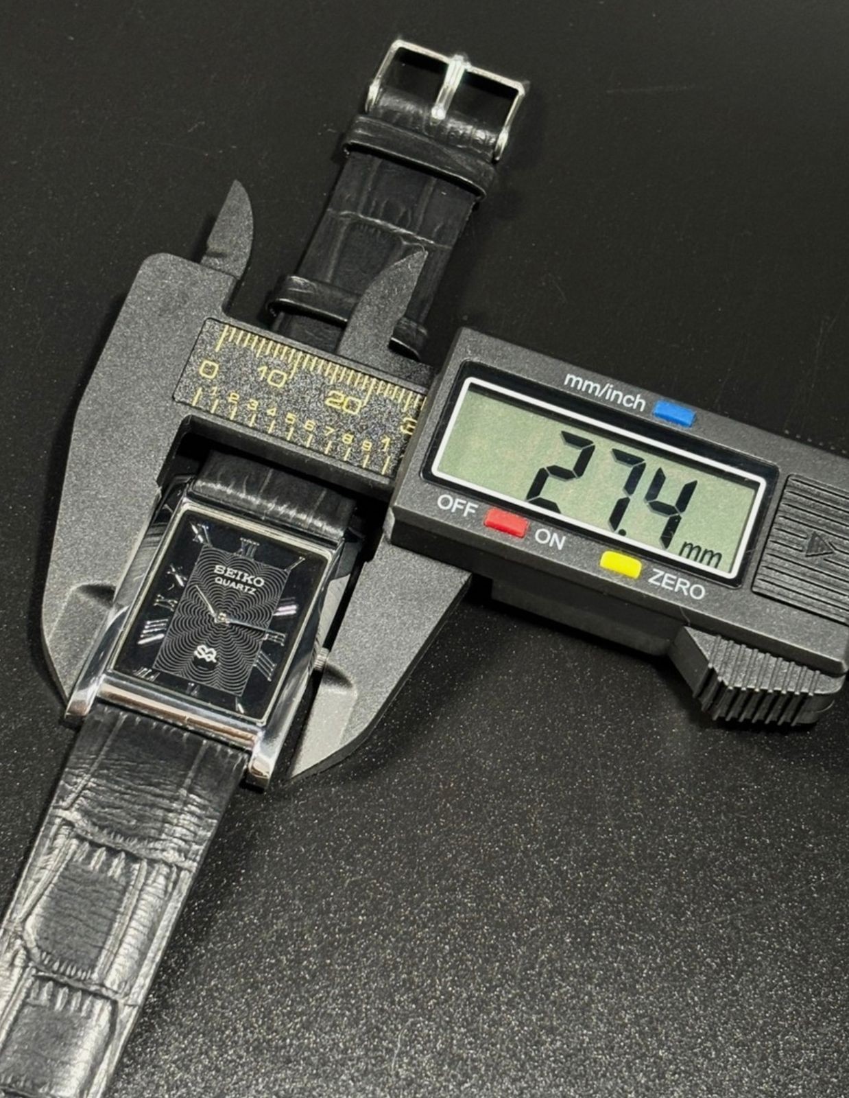 Vintage Rare Seiko Slim Quartz Men’s Wrist Watch With Free DDP Shipping