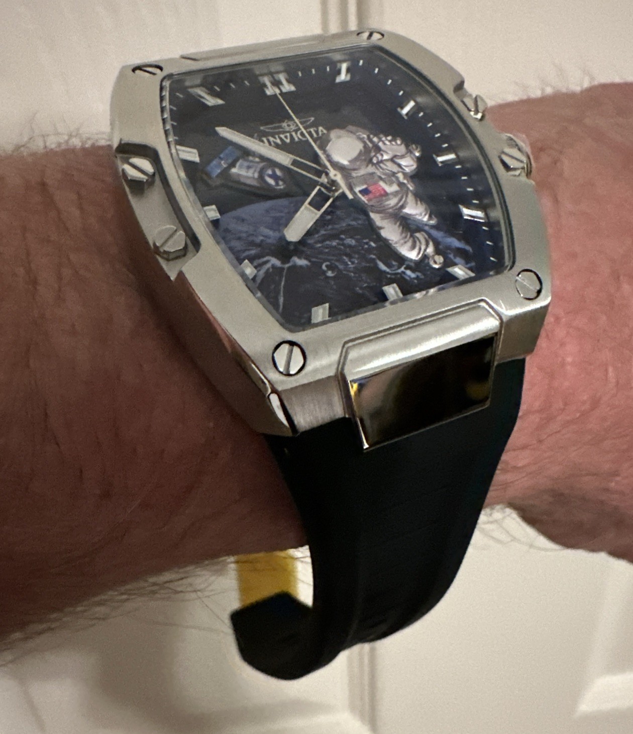 🔥RARE🔥Invicta S1 Rally ARTEMIS II USA 🇺🇸 MOONLANDER EXPEDITION 43mm 50643