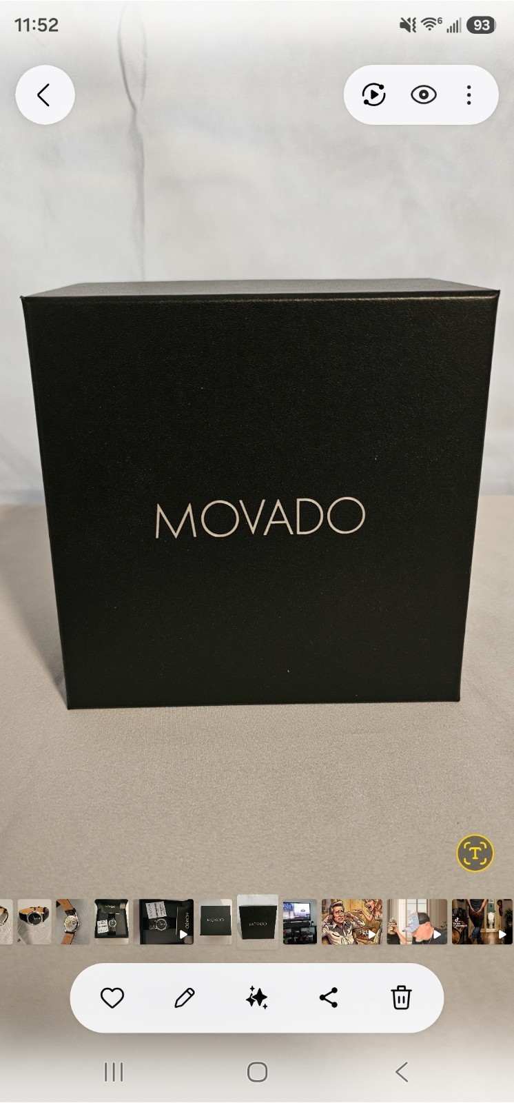 Movado 2100004 Museum Women Wrist Watch – Black