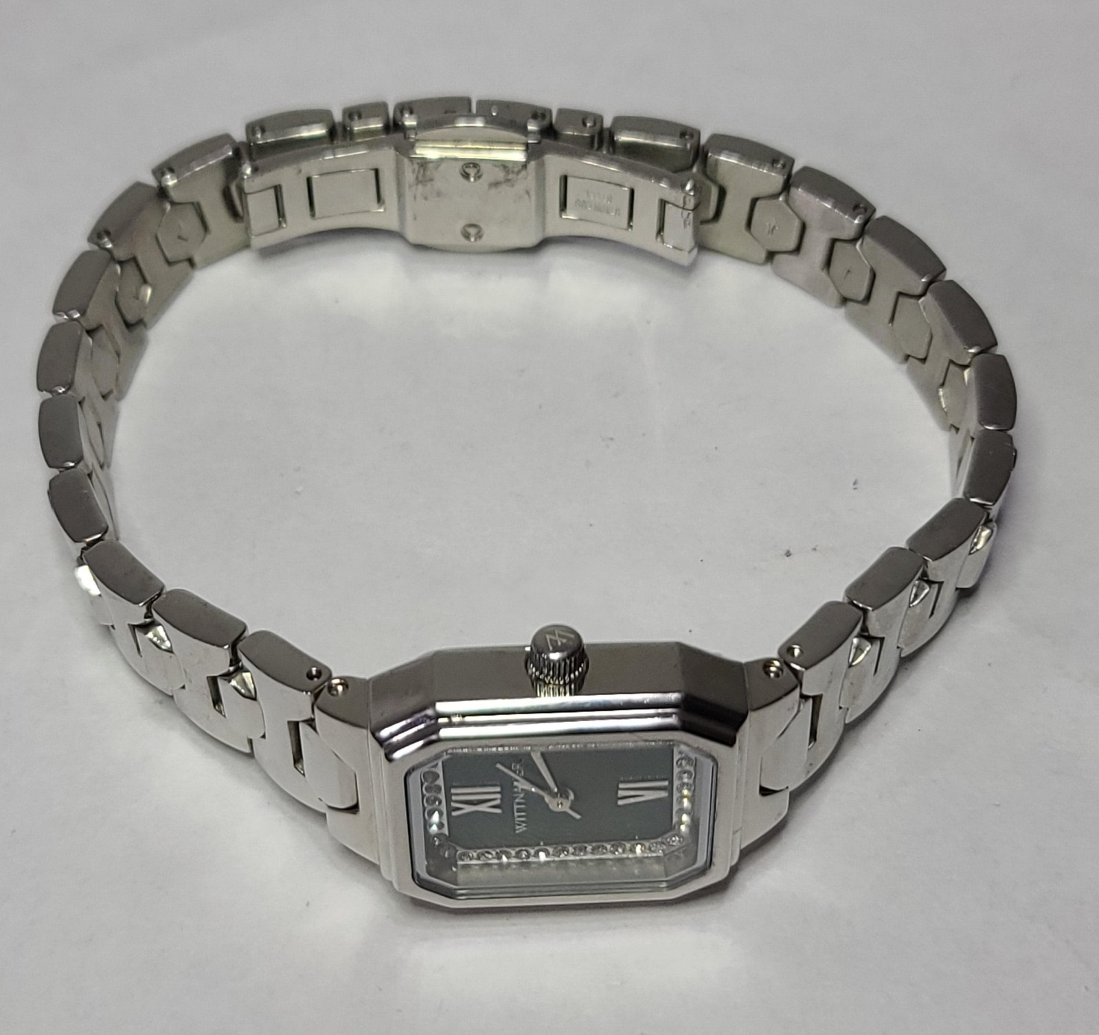 WN4050 WITTNAUER BLACK DIAL STIANLESS STEEL WOMEN’S WATCH MW5-138