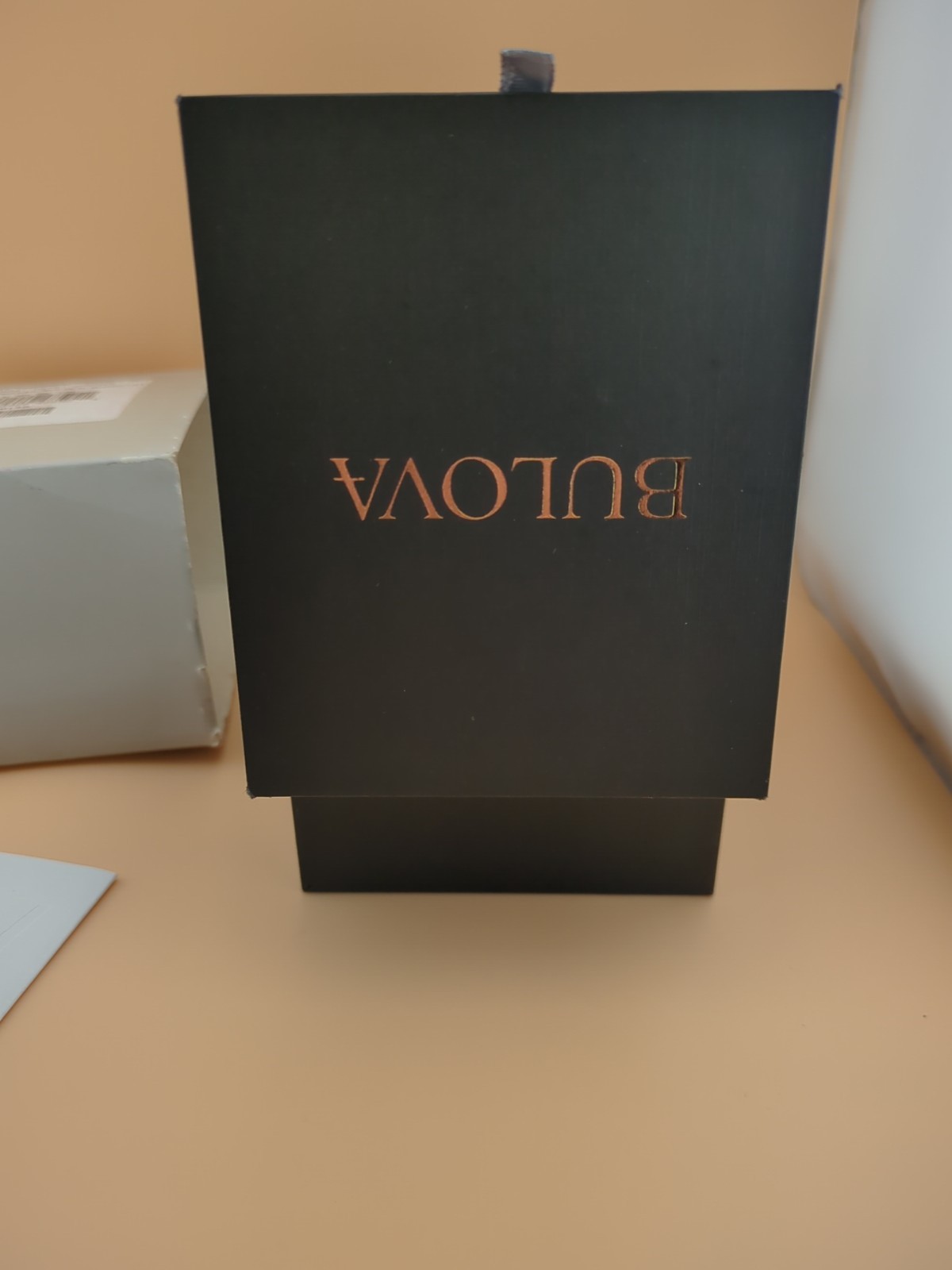 Bulova 96B149 Mens Stainless Steel Watch Black Dial Original Packaging & Parts